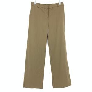 Angie Bauer Noelle Pants Women's Size Medium Toast Light Brown Straight Leg NEW